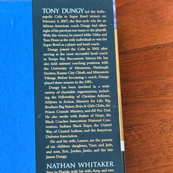 "Quiet Strength" Hardcover Book by Tony Dungey - Picture 5 of 8